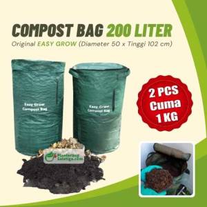 compost bag 200 liter easy grow